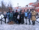 Участие волонтёрского отряда «Надежда» в Акции «Хлеб той зимы»